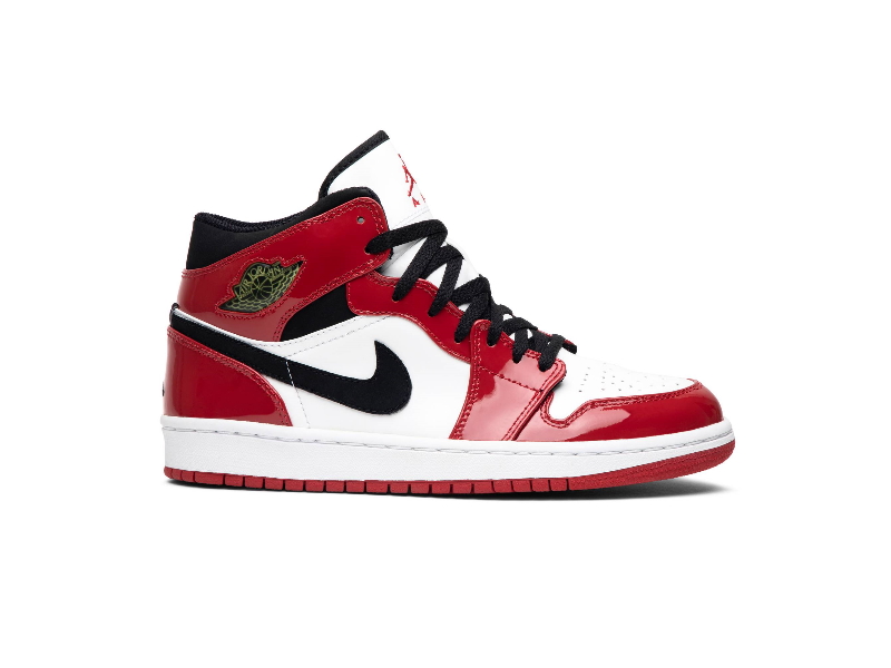 Air Jordan 1 Retro Chicago Bulls Brevet 2003 Blanc 136085 106