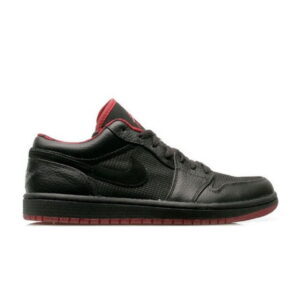 Air Jordan 1 Retro Low Noir Argent Varsity Rouge Rouge 309192 001