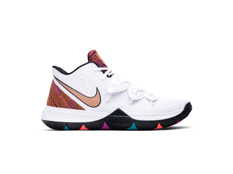 Nike Kyrie 5 Baskets du mois de l'histoire noire 2019 Bleu BQ6237 100