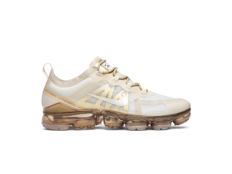 Baskets Wmns Air VaporMax 2019 Or Blanc AR6632 101