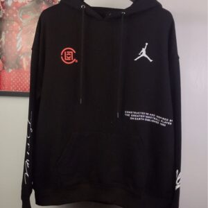 Sweat à capuche 2019 CLOT x Jordan Why Not Sweat à capuche noir 56963