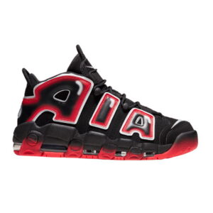 Nike Air More Uptempo Noir Blanc Laser Crimson CJ6129 001