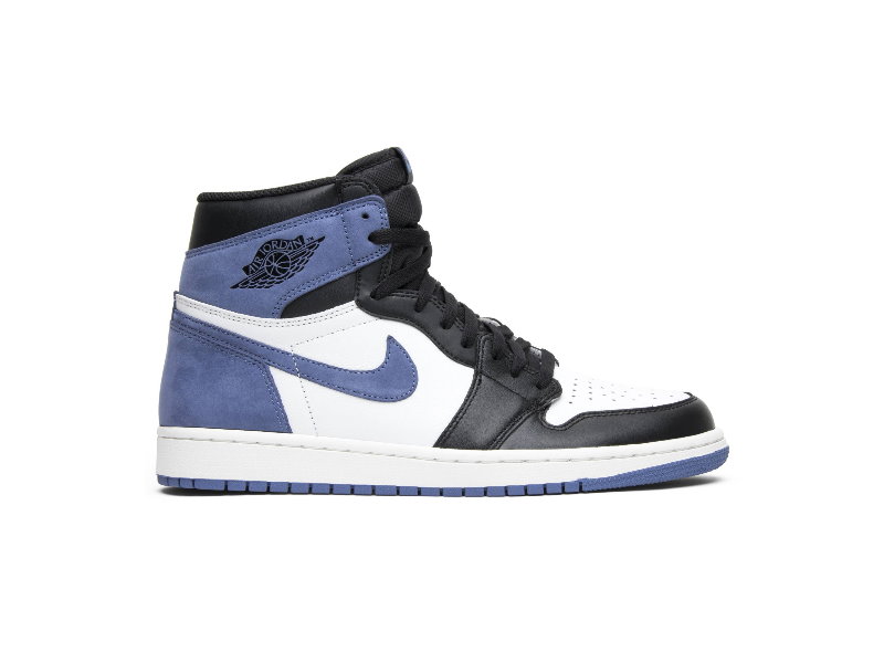 Air Jordan 1 Retro High OG Blue Moon Baskets Tang 555088 115