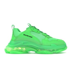 Balenciaga Triple S Baskets Vert Néon 541624 W09OL 3801