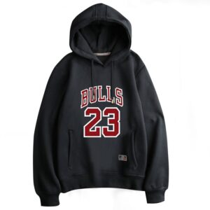Sweat à capuche de basket-ball noir polaire noir 61862