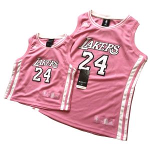 Maillot adidas Kobe Bryant 24 Lakers rose 61843