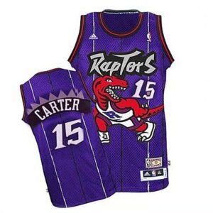 Vince Carter Youth Toronto Raptors # 15 Soul Swingman Maillot de basket-ball Violet 61898