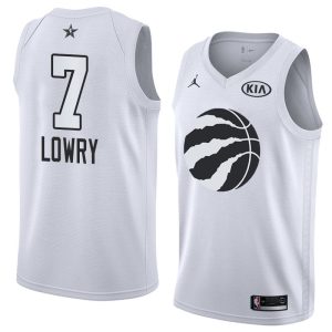 Maillot de basket-ball blanc Swingman Jersey 2018 All-Star Raptors Kyle Lowry # 7 63896