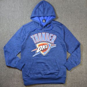 Sweat à capuche de basket-ball NBA Oklahoma City Thunder 2019, gris 64033