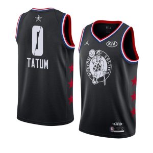 Maillot de basket-ball 2019 NBA All-Star Boston Celtics Jayson Tatum #0 Maillot Swingman noir 64263