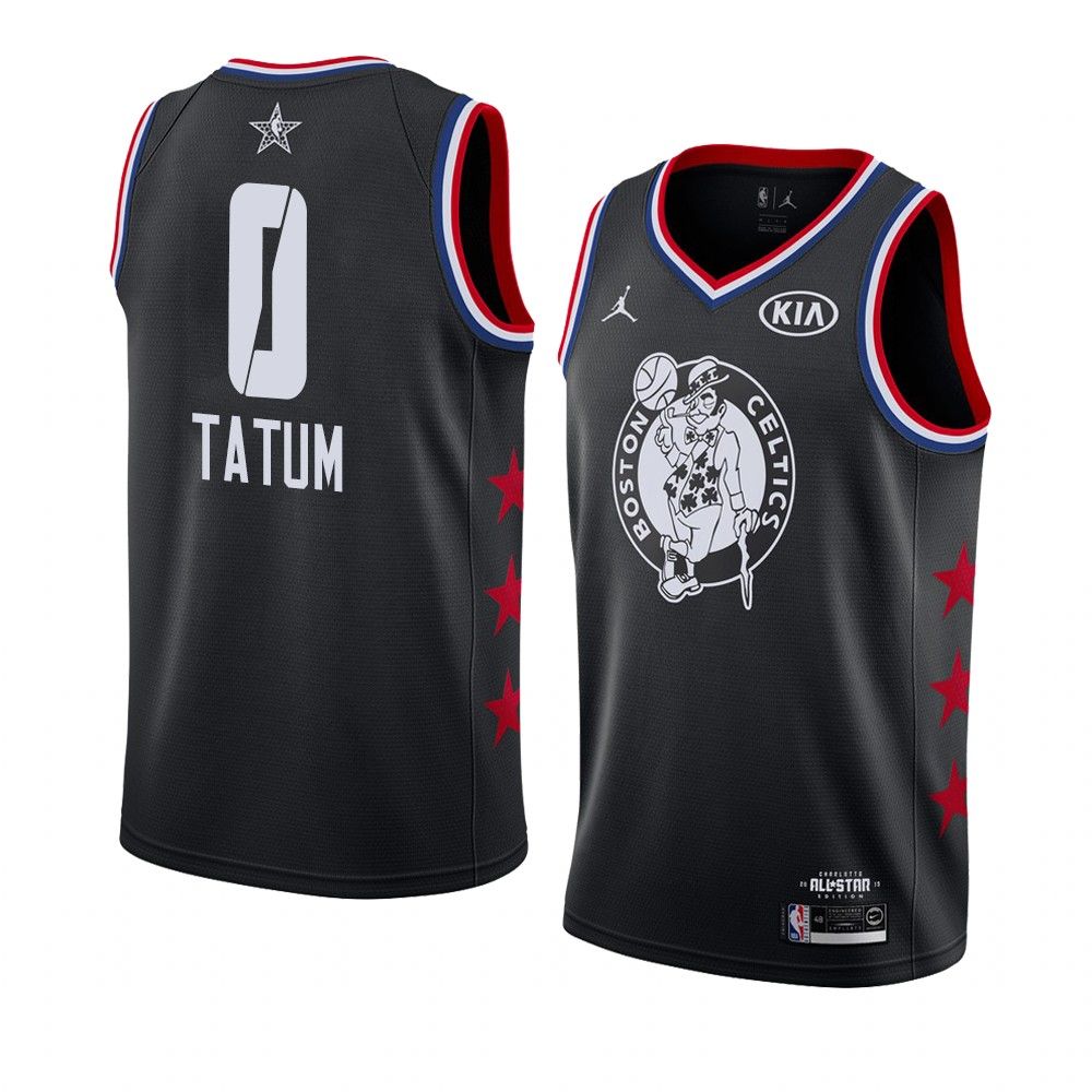 Maillot de basket-ball 2019 NBA All-Star Boston Celtics Jayson Tatum #0 Maillot Swingman noir 64263 Maillot de basket-ball 2019 NBA All-Star Boston Celtics Jayson Tatum #0 Maillot Swingman noir 64263