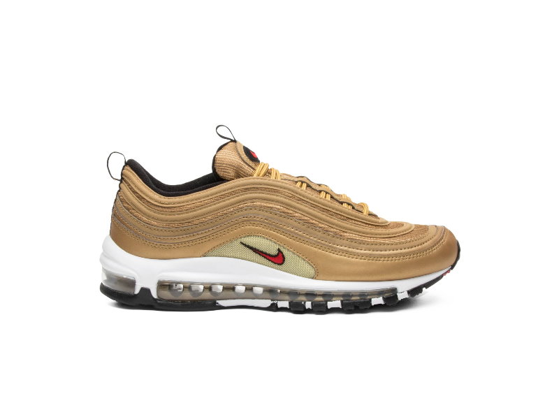 Nike Air Max 97 Baskets Or Métallique 884421 700