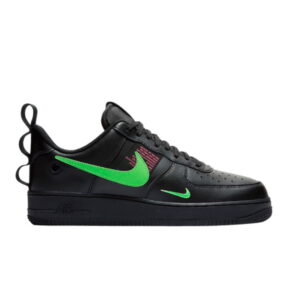 Nike Air Force 1 Low Utility Noir Hyper Rose Scream Vert CQ4611 001
