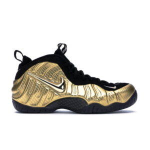 Air Nike Foamposite Pro Métallique Or 624041 701