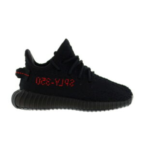 adidas Yeezy Boost 350 V2 Noir Rouge Bébé BB6372