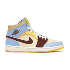 Maison Chateau Rouge x Air Jordan 1 Mid SE Baskets Fearless CU2803 200