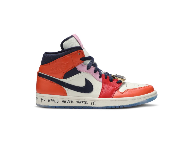 Melody Ehsani x Wmns Air Jordan 1 Mid Fearless Baskets CQ7629 100