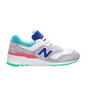 New Balance 997 Baskets Gris Bleu Turquoise M997CDG