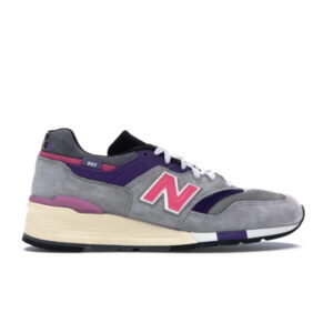 Baskets New Balance KITH x United Arrows & Sons x 997 Gris Rose Bleu M997KTI