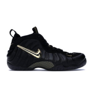 Nike Air Foamposite Pro Noir Métallisé Or 624041 009