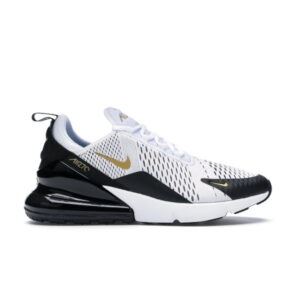 Nike Air Max 270 Blanc Métallique Or Noir AV7892 100