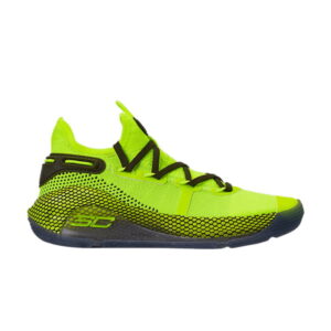 Under Armour Curry 6 Coy Fish GS Baskets Blanc 3020415 302