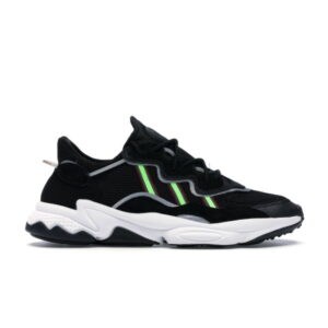 adidas Ozweego Core Noir Baskets Vert Solaire EE7002