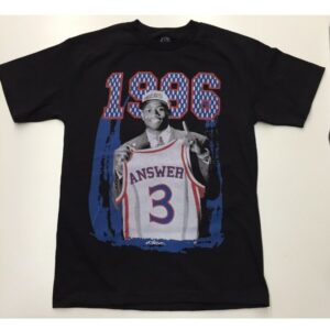 T-shirt 1996 Allen Iverson 3 T-shirt noir 94152