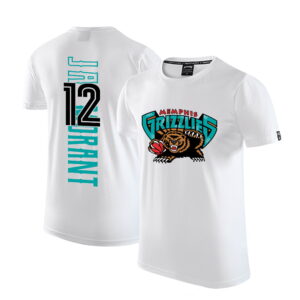 T-Shirt blanc Grizzlies 12 Ja Morant, 2020, 90957