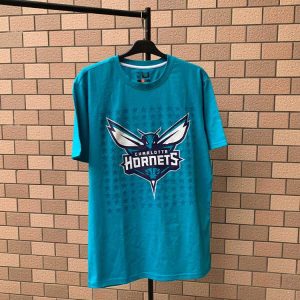 T-shirt bleu NBA Charlotte Hornets Walker 15 2020, 93359