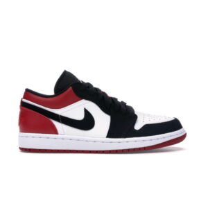 Air Jordan 1 Low Noir Toe Baskets 553558 116