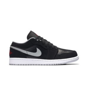 Air Jordan 1 Low Noir Loup Gris 553558 032