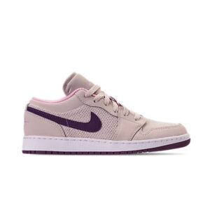 Air Jordan 1 Low GS Nuit Violet Bleu 554723 500