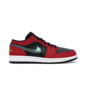 Air Jordan 1 Low Gym Rouge Vert Pulse Noir 553558 036