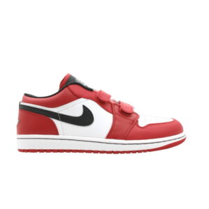 Air Jordan 1 Low Velcro Varsity Rouge Blanc 339894 101
