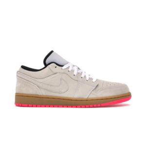 Air Jordan 1 Low Blanc Gym Jaune Baskets Orange 553558 119