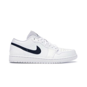 Air Jordan 1 Low Baskets Obsidienne Blanche 553558 114