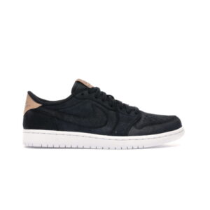 Air Jordan 1 Retro Low OG Premium Noir Tan 905136 010