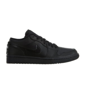 Air Jordan 1 Retro Low Triple Noir 553558 017