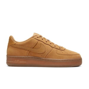 Nike Air Force 1 Low Wheat 2019 GS Noir BQ5485 700