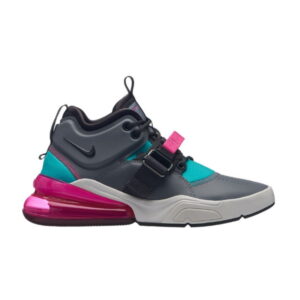 Nike Air Force 270 Cool Gris Hyper Jade GS AJ8208 005