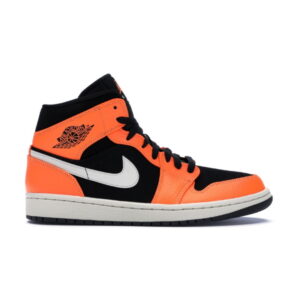 Air Jordan 1 Mid Noir Cone Baskets 554724 062