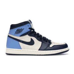 Air Jordan 1 Retro High OG Obsidian Baskets Rouge 555088 140