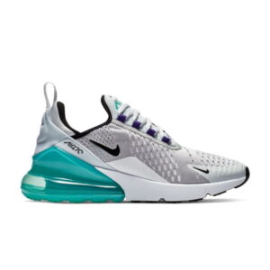 Nike Air Max 270 Platine Jade GS Bleu 943345 010
