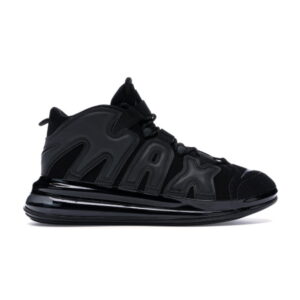 Nike Air More Uptempo 720 QS Triple Noir BQ7668 001