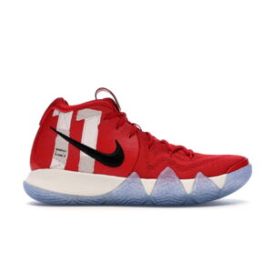 Nike Kyrie 4 Boston University Baskets Blanc BQ2753 600