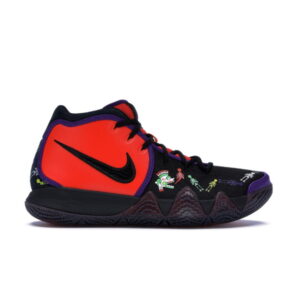 Nike Kyrie 4 Day of the Dead Baskets Blanc CI0278 800