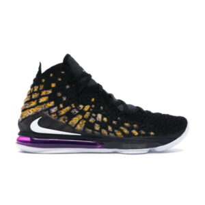 Nike LeBron 17 Lakers Blanc BQ3177 004/BQ3178 004