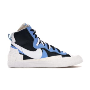 Sacai x Nike Blazer Mid Blanc Noir Legend Bleu BV0072 001