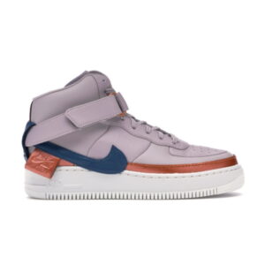 Nike Wmns Air Force 1 Jester XX Baskets Hautes Violet Cendre Blanc AR0625 500